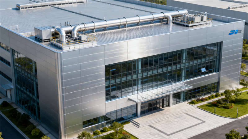 合肥半導體廠房裝修設(shè)計方案及空間展示?